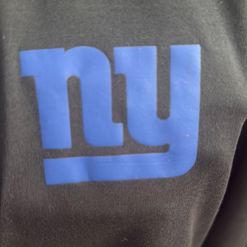 Nike Black and Blue NY Giants Pullover